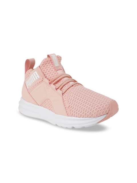 

Puma Women Peach-Coloured Enzo Knit Lightweight NM Mesh Running Shoes