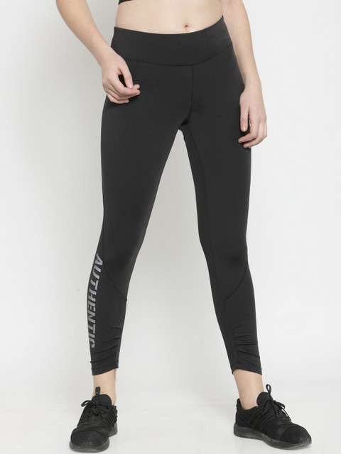 

Bukkum Women Black Solid Slim-Fit Tights