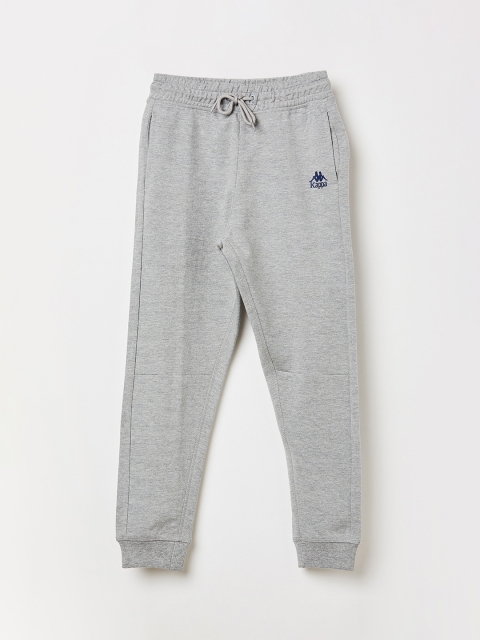 

Kappa Boys Grey Melange Solid Regular-Fit Joggers