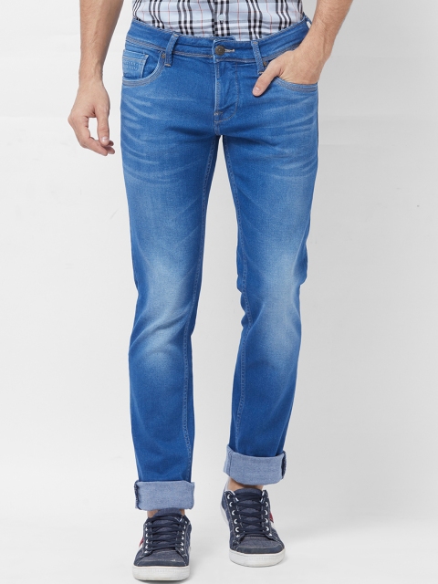 

Integriti Men Blue Skinny Fit Mid-Rise Clean Look Jeans