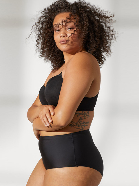 

H&M Women Black H&M+ 2-Pack Shaping Briefs 0640029002