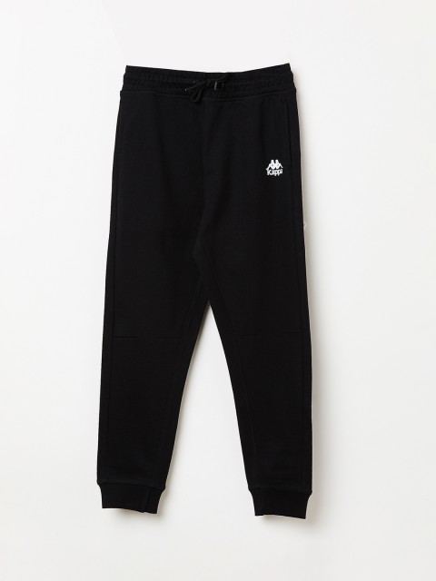 

Kappa Boys Black Solid Regular-Fit Joggers