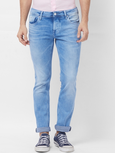 

Integriti Men Blue Skinny Fit Mid-Rise Clean Look Jeans