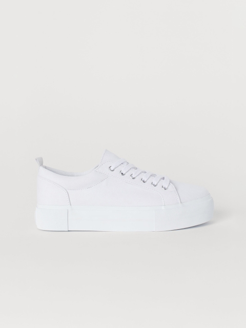 

H&M Women White Platform trainers
