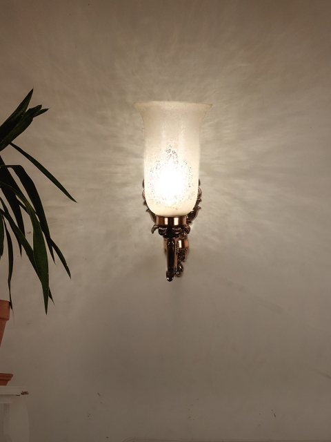

Fos Lighting Copper-Toned Lamp
