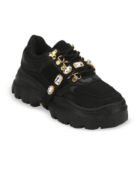 

Truffle Collection Women Black Sneakers