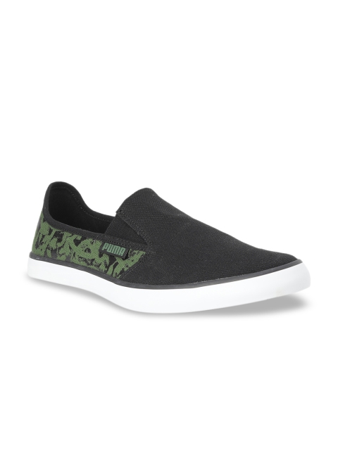 

Puma Unisex Black Auxius V2 IDP Slip-On Sneakers