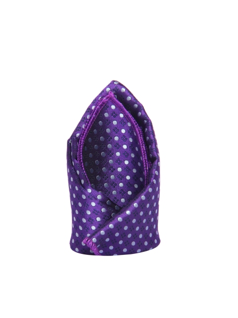 

Tossido Men Purple Printed Pocket Square