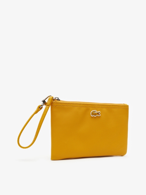 

Lacoste Mustard Yellow Solid Clutch
