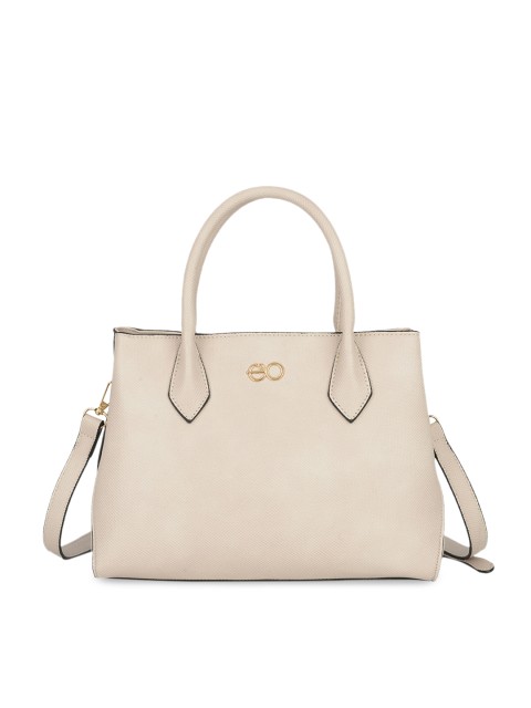 

E2O White Solid Handheld Bag