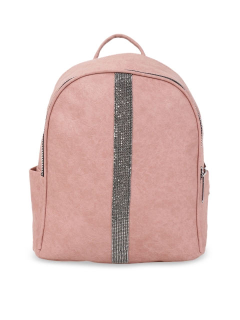 

Satchel Bags Women Pink Solid Backpack