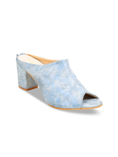 

VALIOSAA Women Blue Solid Peep Toes