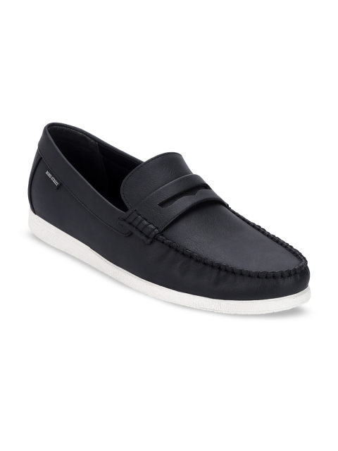 

Bond Street By Red Tape Men Navy Blue Loafers