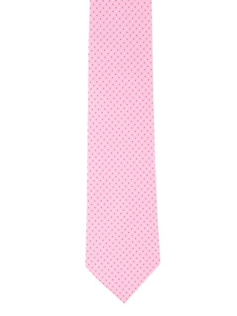 

Louis Philippe Pink Silk Woven Design Broad Tie