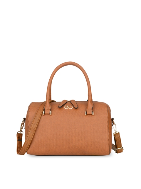 

E2O Khaki Solid Handheld Bag