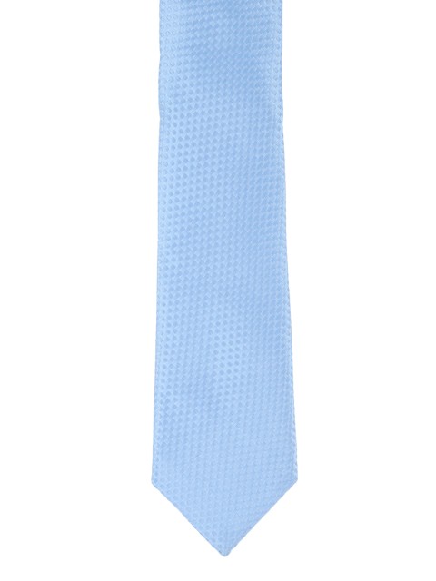 

Louis Philippe Blue Silk Woven Design Broad Tie