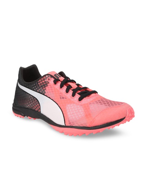 

Puma Unisex Pink Mesh evoSPEED Haraka 6 Running Shoes
