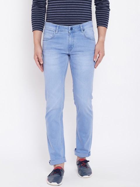 

American Archer Men Blue Slim Fit Mid-Rise Clean Look Stretchable Jeans