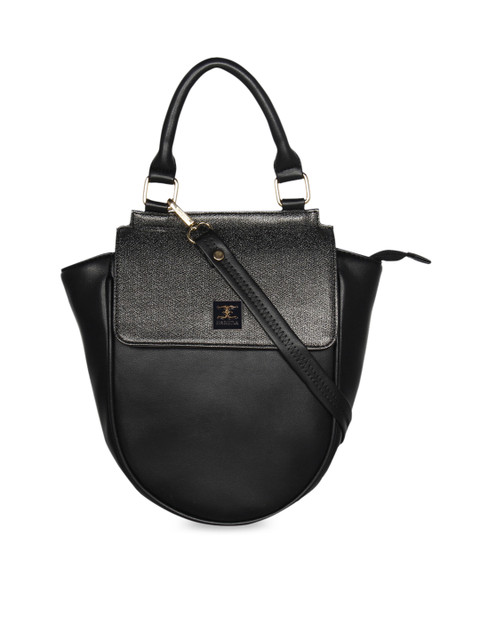 

ESBEDA Black Colourblocked Sling Bag