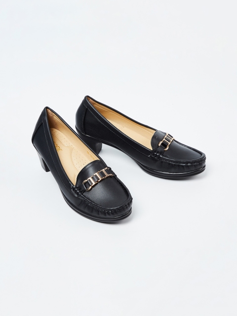 

CODE by Lifestyle Women Black Solid Pumps