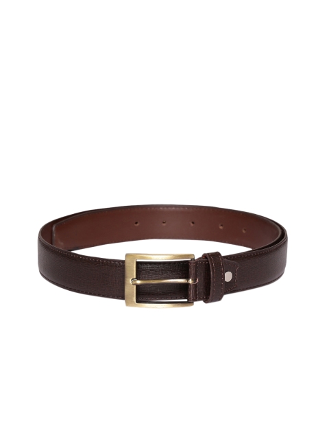 

CRUSSET Men Brown Solid Belt