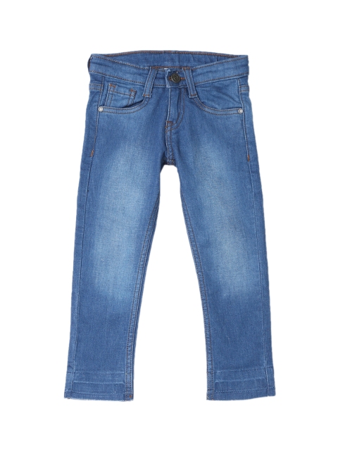 

Cherokee Girls Blue Slim Fit Mid-Rise Clean Look Stretchable Jeans
