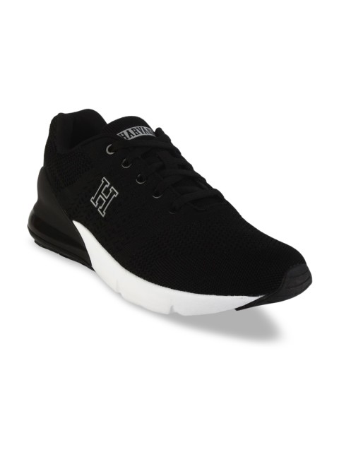 

Harvard Men Black Mesh Running Shoes