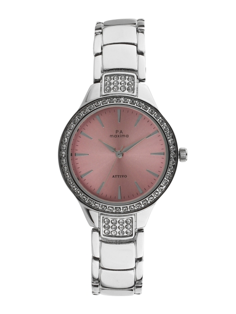 

maxima Women Pink Analogue Watch