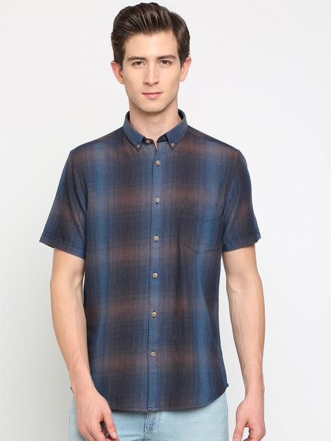 

Crocodile Men Brown Casual Shirt