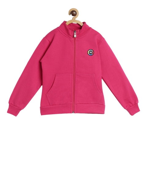

SWEET ANGEL Kids Pink Solid Sweatshirt