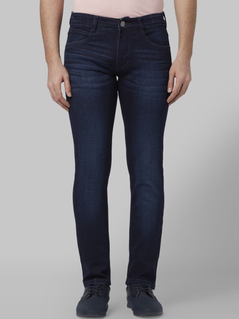 

Park Avenue Men Blue Regular Fit Mid-Rise Clean Look Jeans