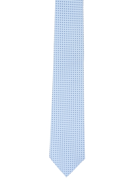 

Peter England Blue Woven Design Broad Tie
