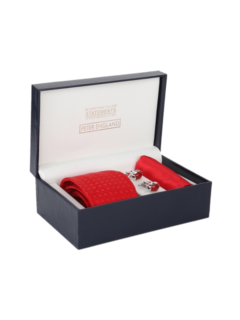 

Peter England Red Accessory Gift Set