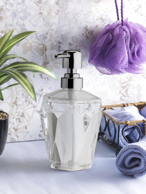 

OBSESSIONS Transparent Glass Soap Dispenser