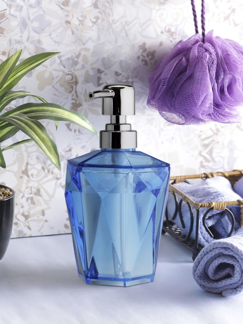 

OBSESSIONS Blue Glass Soap Dispenser