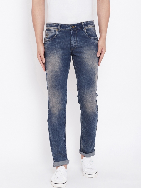 

Canary London Men Blue Slim Fit Low-Rise Clean Look Stretchable Jeans