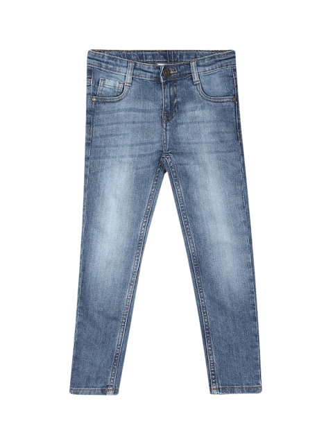 

Cherokee Girls Blue Slim Fit Mid-Rise Clean Look Stretchable Jeans