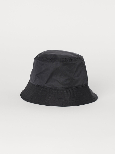 

H&M Women Black Solid Sun hat