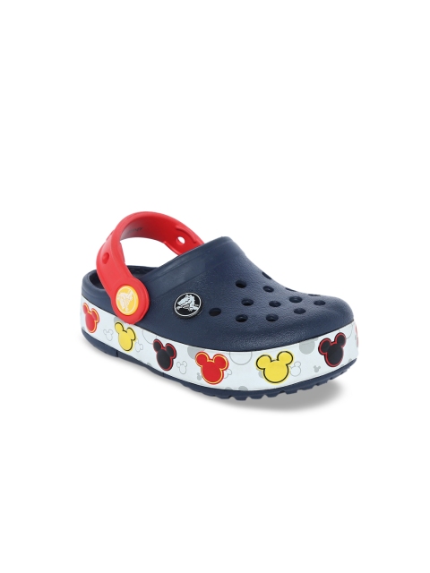 

Crocs Funlab Unisex Kids Navy Blue Red Clogs