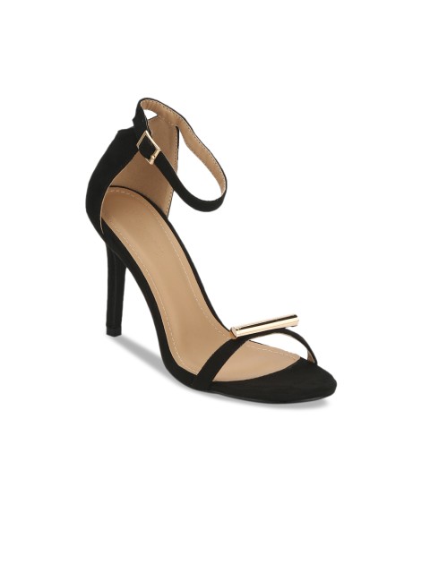 

Truffle Collection Women Black Solid Heels