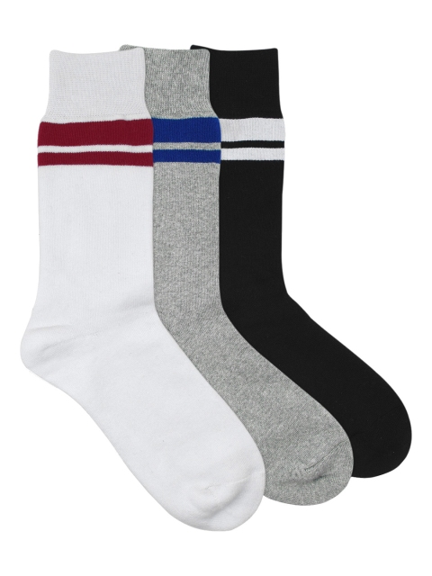 

Balenzia Men Pack of 3 Assorted Solid Ankle-Length Socks