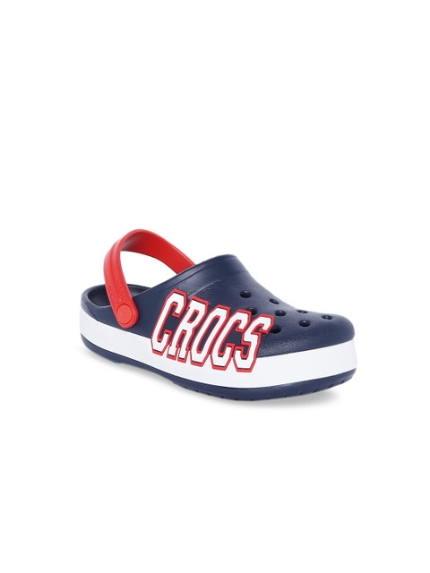 

Crocs Unisex Kids Navy Blue & Red Clogs