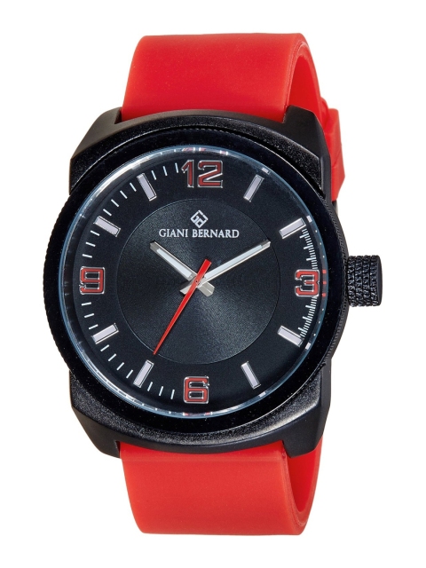 Giani Bernard Men Black Analogue Watch GB-112B