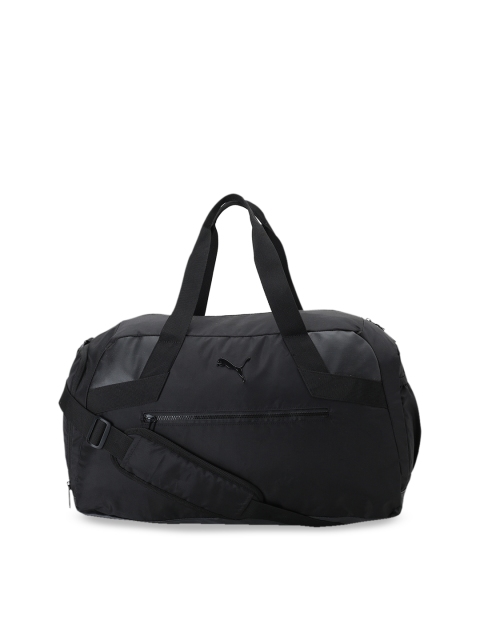 

Puma Women Black Solid Medium Duffel Bag