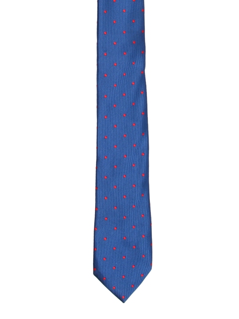 

Tossido Blue & Red Printed Slim Tie