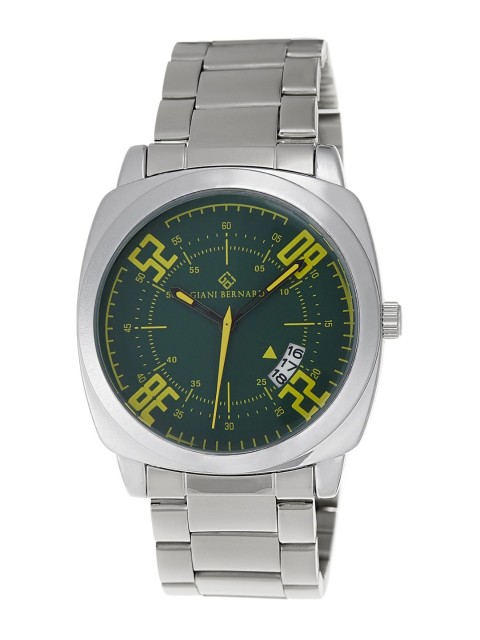 

Giani Bernard Men Green Analogue Watch GBM-01H