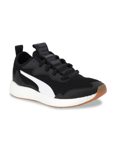 

Puma Unisex Black Textile NRGY Neko Skim Jr Sneakers