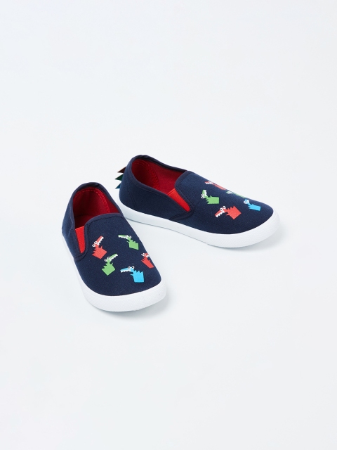 

Fame Forever by Lifestyle Boys Navy Blue Slip-On Sneakers