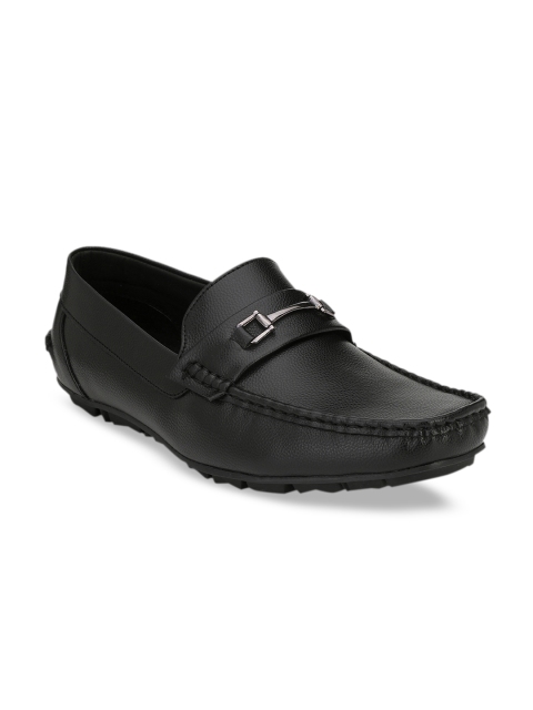 

Rodolfo Darrell Men Black Solid Formal Loafers