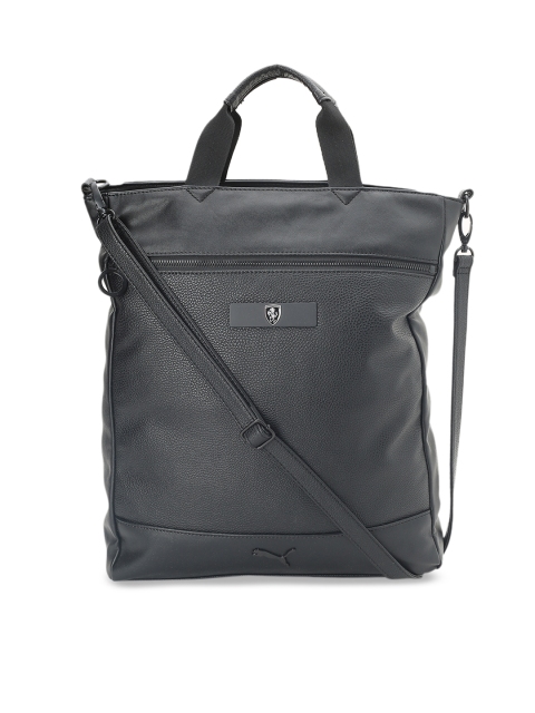 

Puma Black Solid Handheld Bag